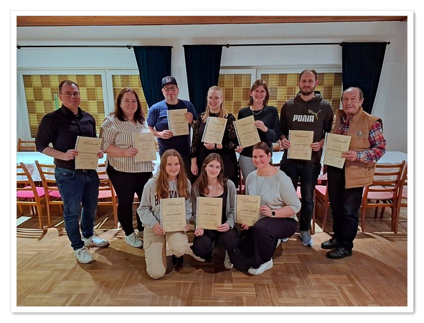 Ehrung wenigste Fehlzeiten Ehrung wenigste Fehlzeiten